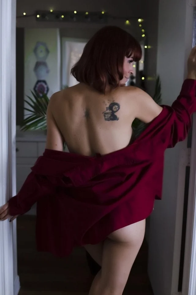Orlando Boudoir Photography Red Back