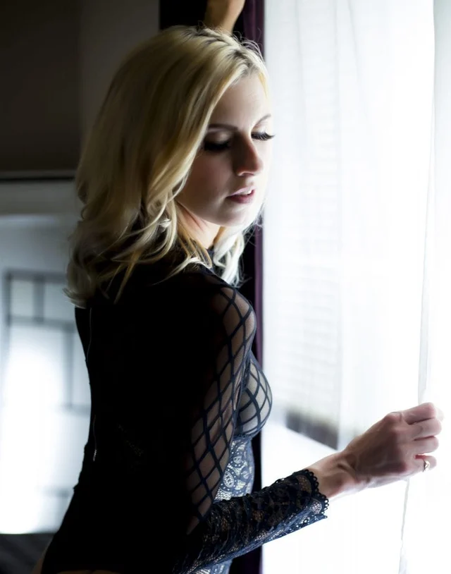 Orlando Boudoir Photography Bodysuit Window
