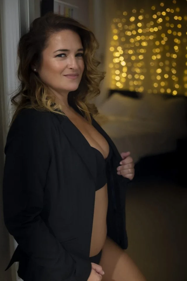Orlando Boudoir Photography Black Blazer